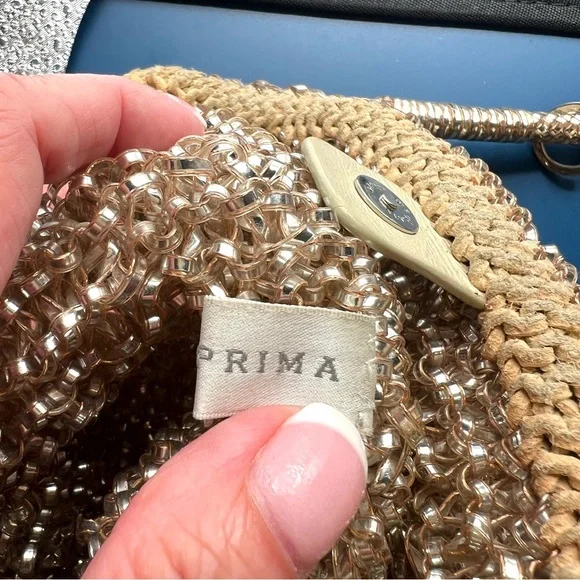 Anteprima Rare Silver/Rose Gold Tote - EUC
